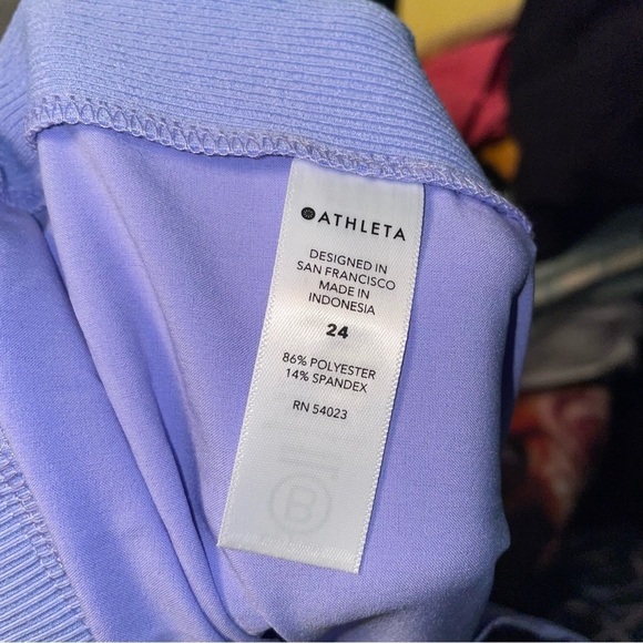 Athleta Brooklyn Ankle Pants in Periwinkle Size 24 - Picture 7 of 11